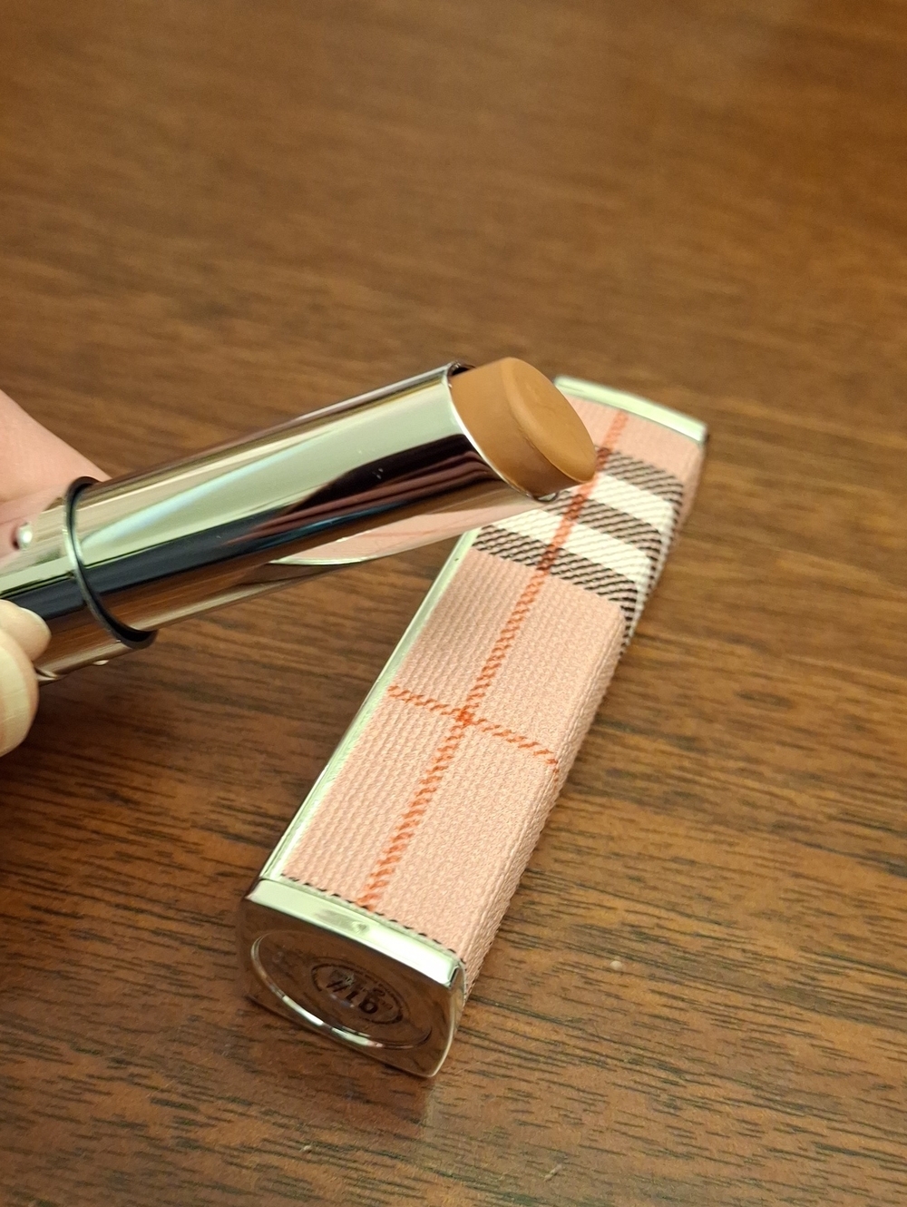 Essential Cosmetics Lipstick Plaid Case New - #1